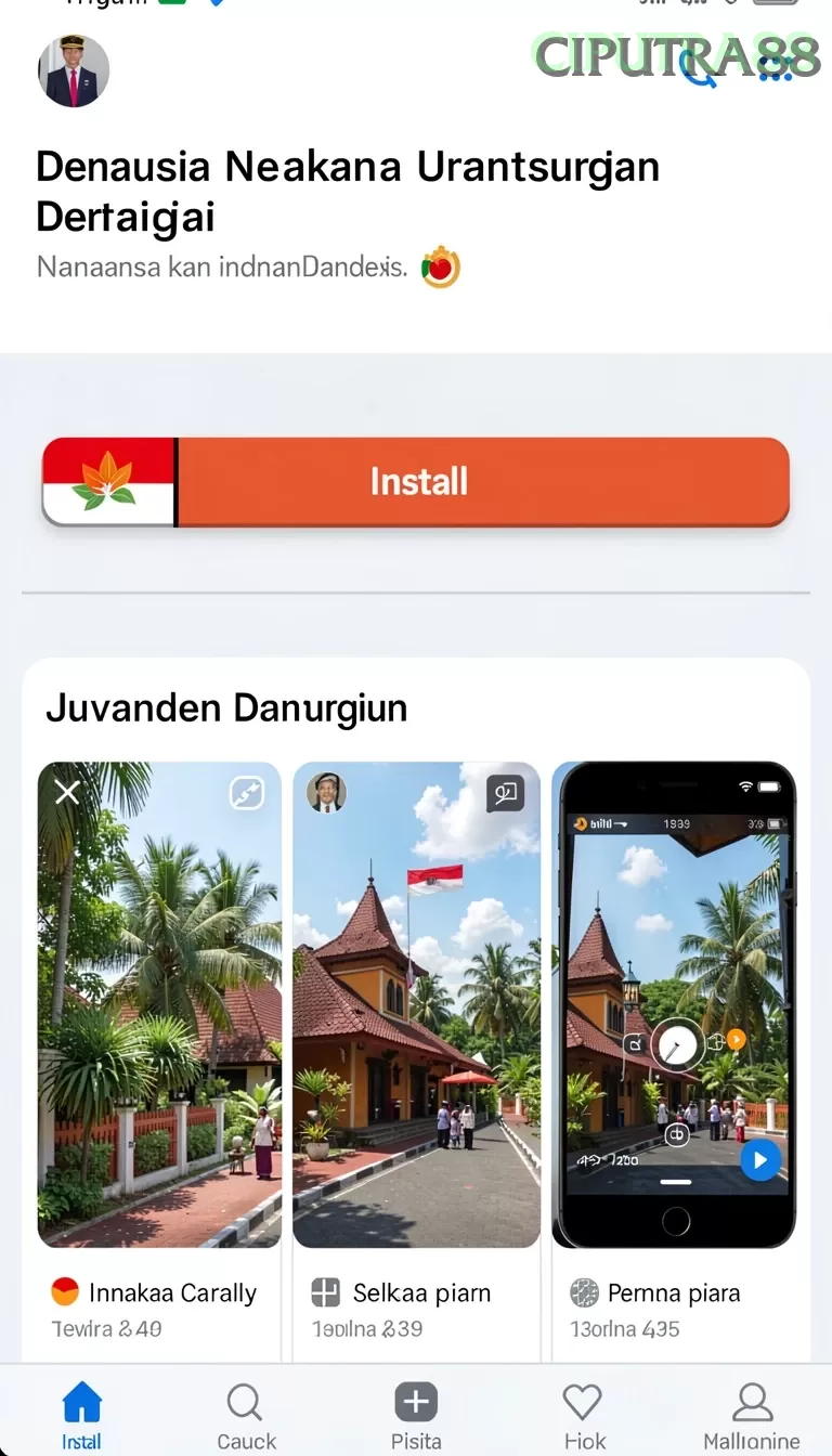 Cuplikan layar AGUNG11 — pengaturan akun